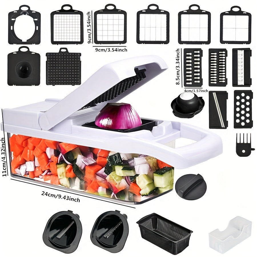 22-in-1 Vegetable Chopper Set