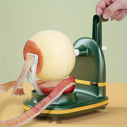 Manual Crank Apple Peeler with Holder
