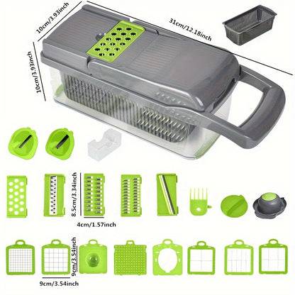 22-in-1 Vegetable Chopper Set