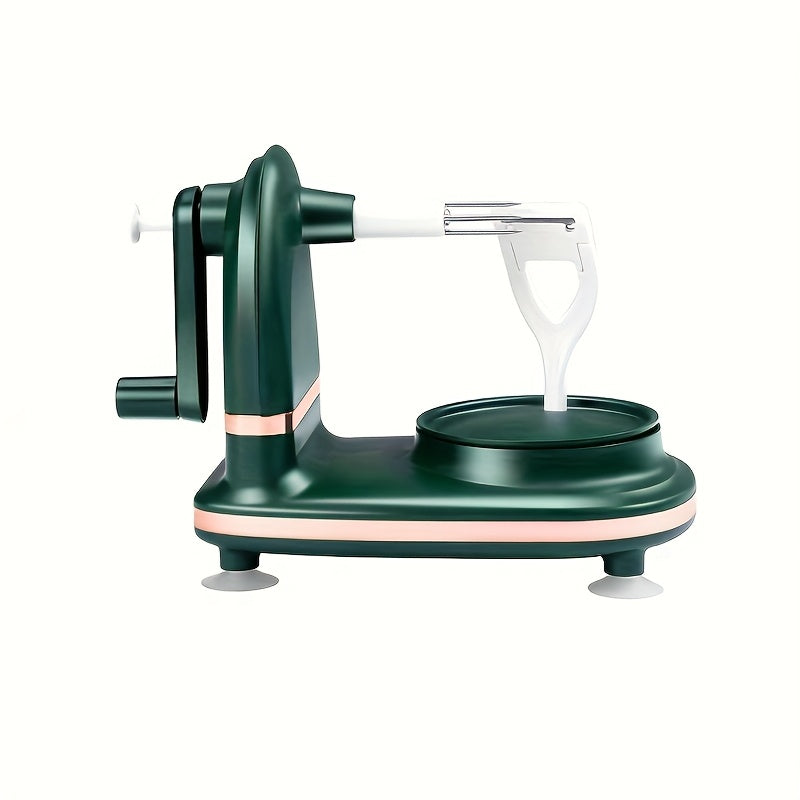 Manual Crank Apple Peeler with Holder
