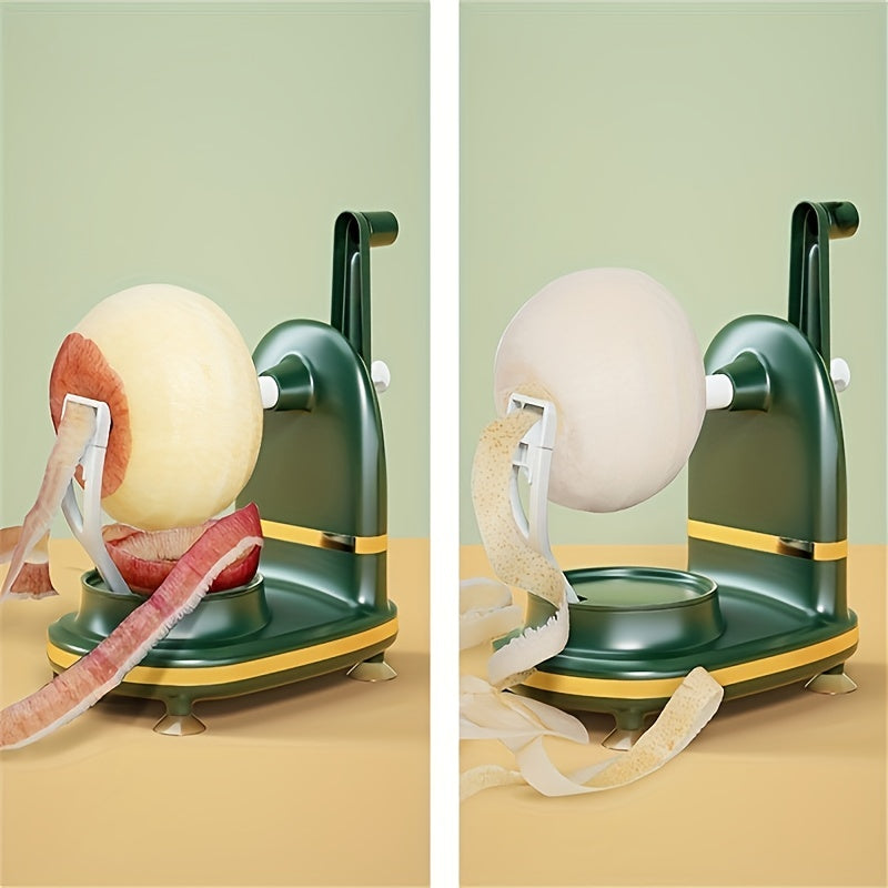 Manual Crank Apple Peeler with Holder